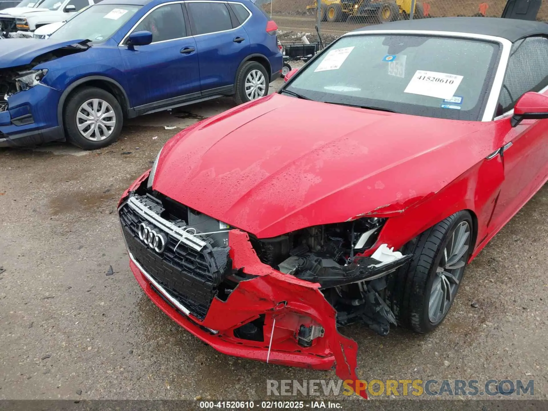 6 Photograph of a damaged car WAUWAGF56MN000156 AUDI A5 CABRIOLET 2021