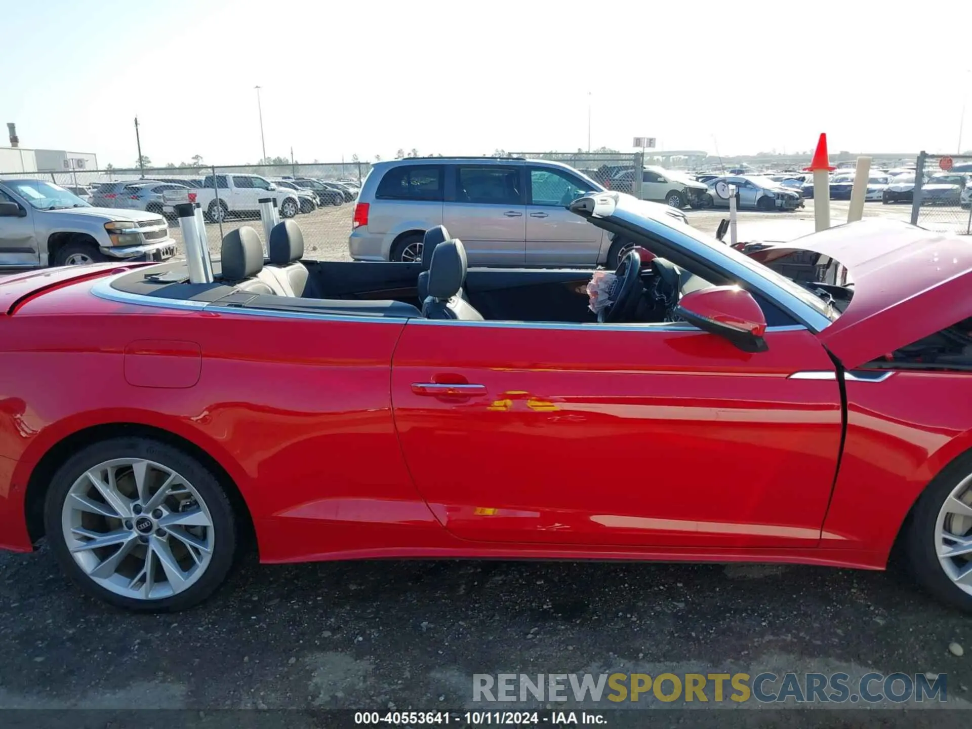 12 Photograph of a damaged car WAUYAGF58MN006890 AUDI A5 CABRIOLET 2021