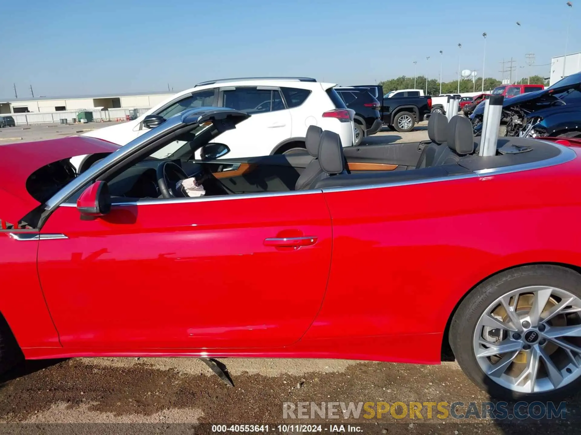 13 Photograph of a damaged car WAUYAGF58MN006890 AUDI A5 CABRIOLET 2021