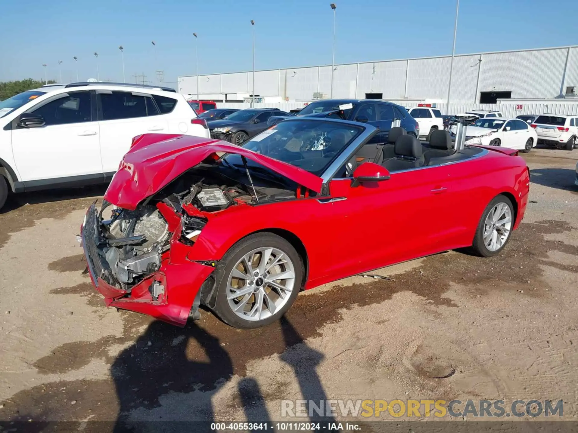 2 Photograph of a damaged car WAUYAGF58MN006890 AUDI A5 CABRIOLET 2021