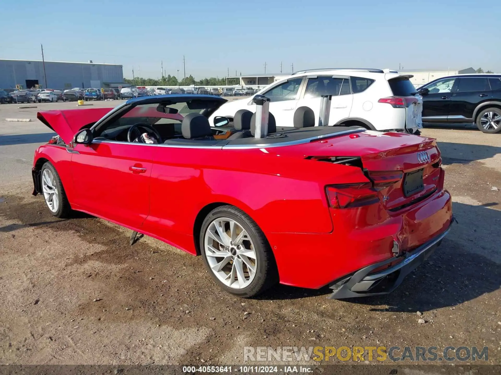 3 Photograph of a damaged car WAUYAGF58MN006890 AUDI A5 CABRIOLET 2021