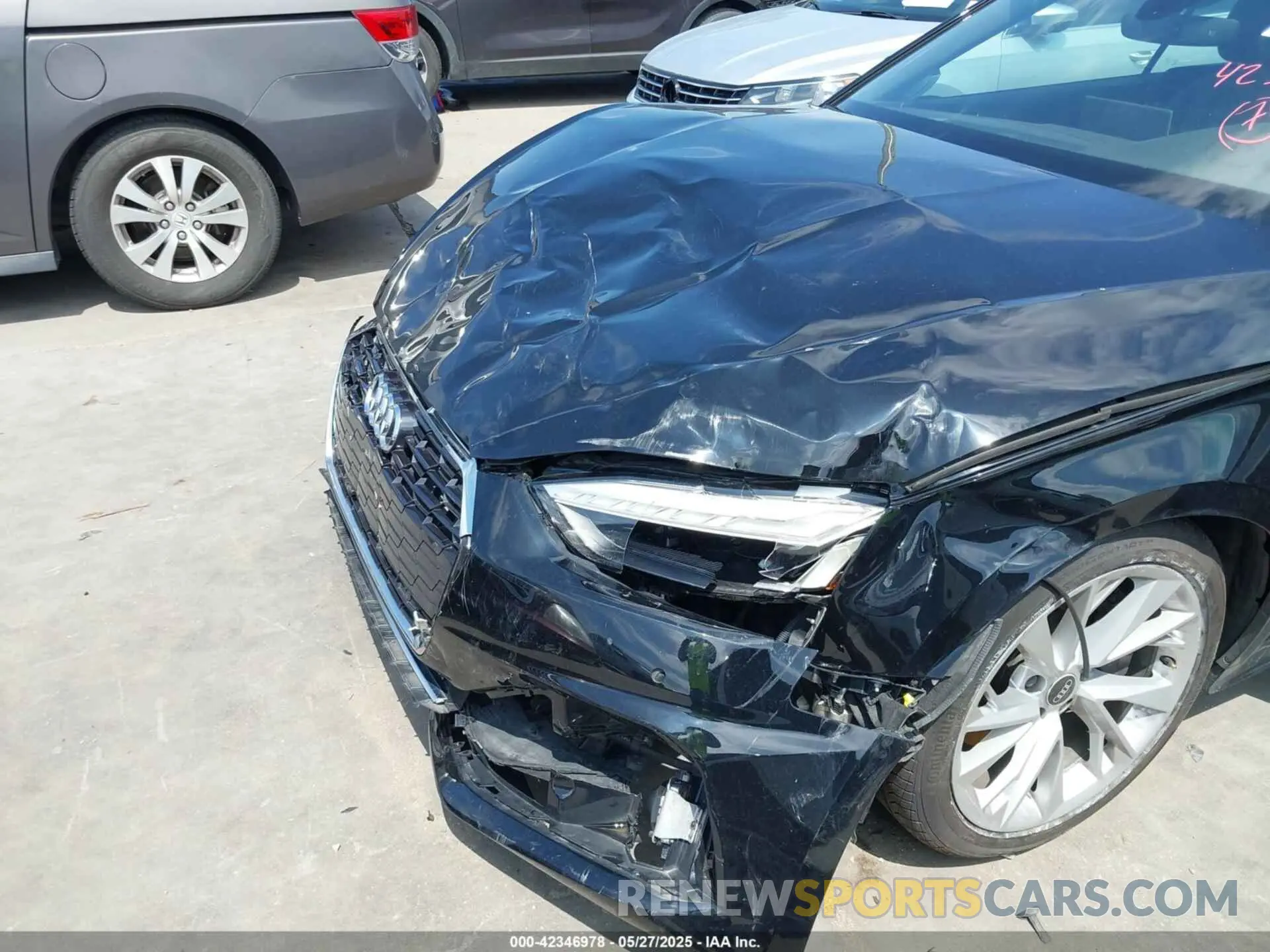 6 Photograph of a damaged car WAUWAGF59NN000525 AUDI A5 CABRIOLET 2022
