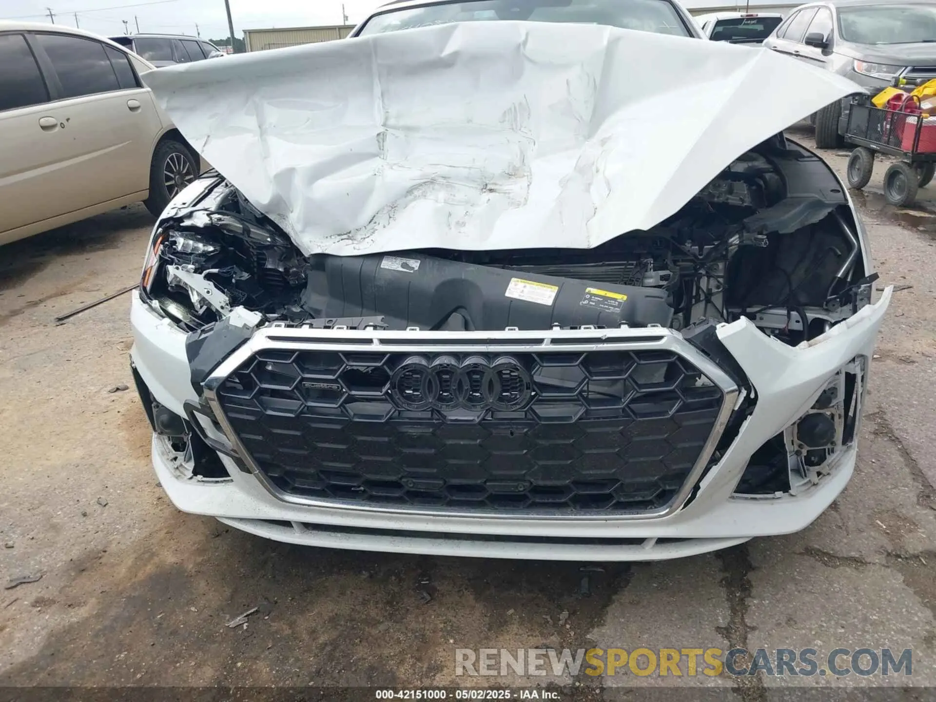 12 Photograph of a damaged car WAU3AGF58PN004720 AUDI A5 CABRIOLET 2023
