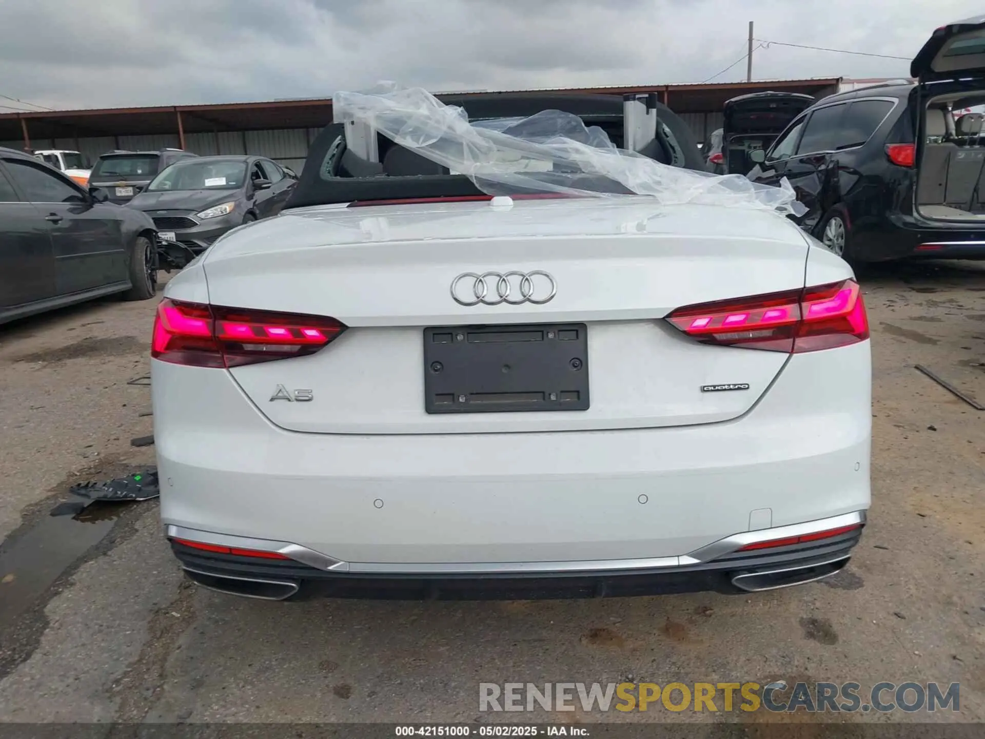 16 Photograph of a damaged car WAU3AGF58PN004720 AUDI A5 CABRIOLET 2023