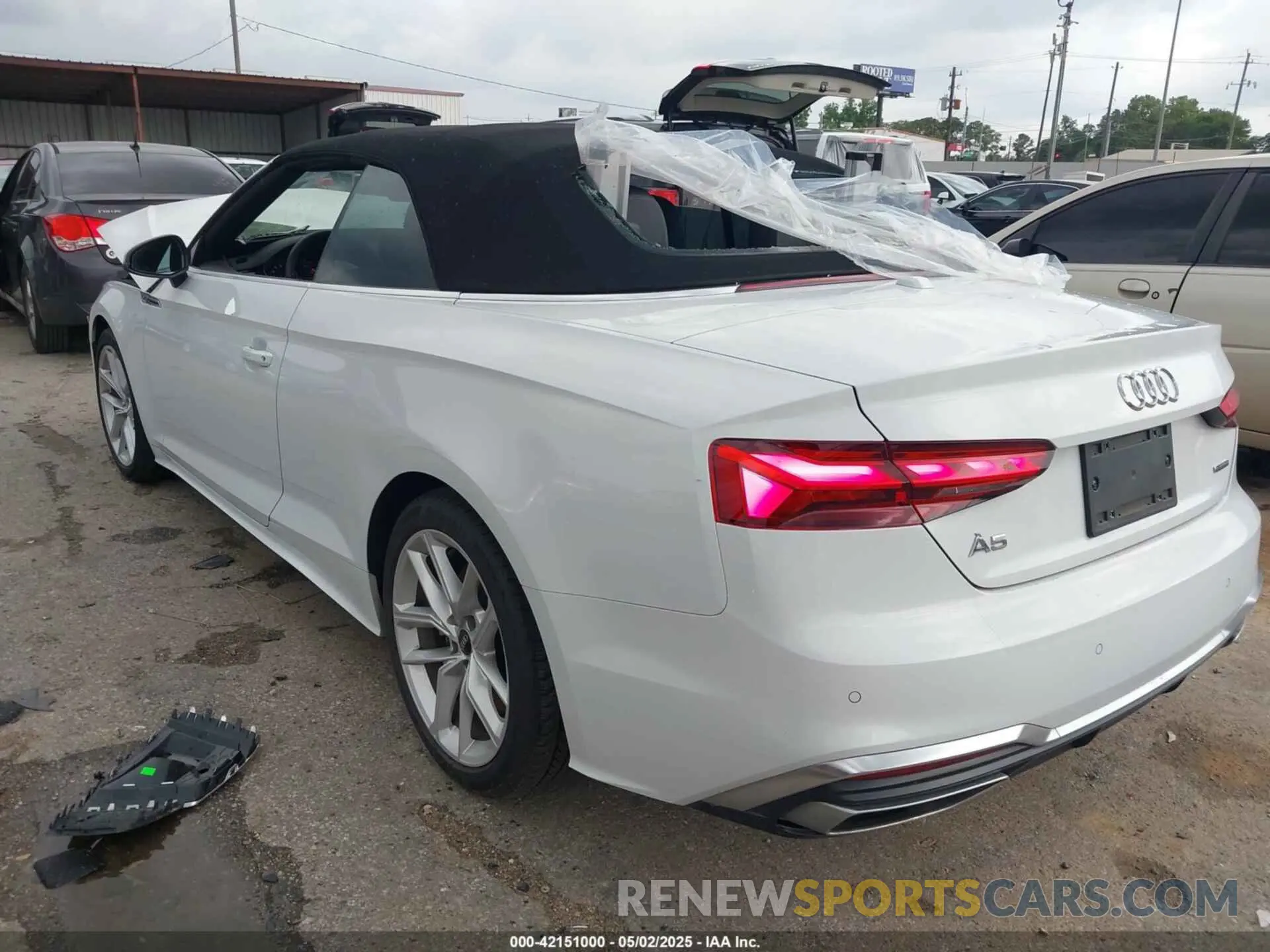 3 Photograph of a damaged car WAU3AGF58PN004720 AUDI A5 CABRIOLET 2023