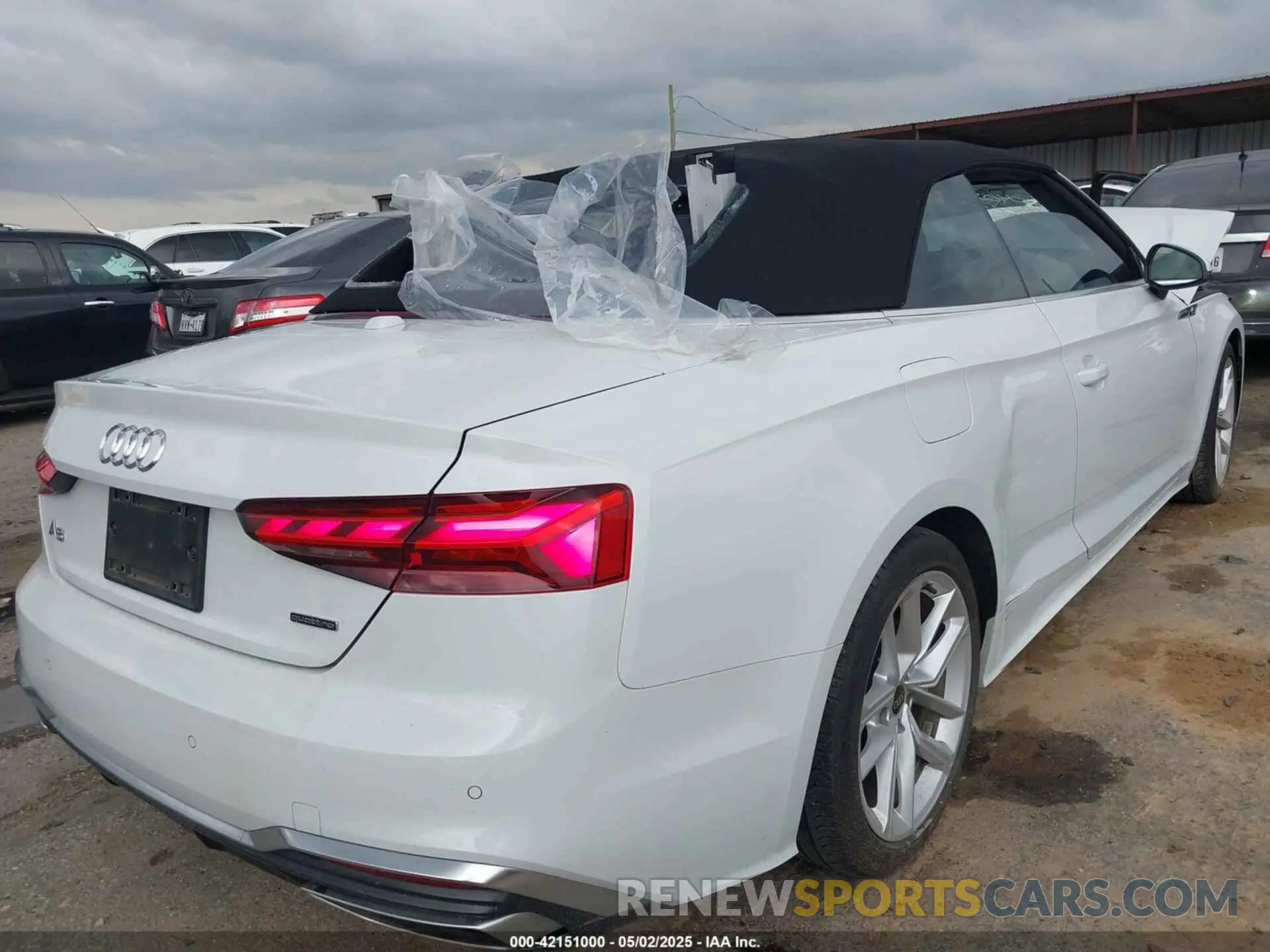 4 Photograph of a damaged car WAU3AGF58PN004720 AUDI A5 CABRIOLET 2023