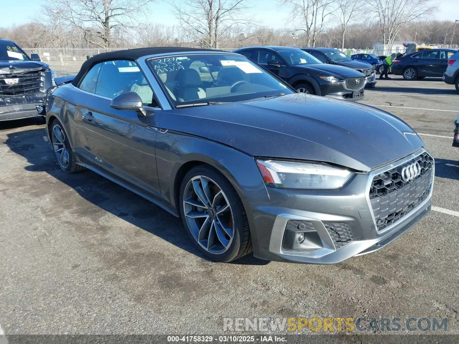 1 Photograph of a damaged car WAU4AGF52RN000492 AUDI A5 CABRIOLET 2024