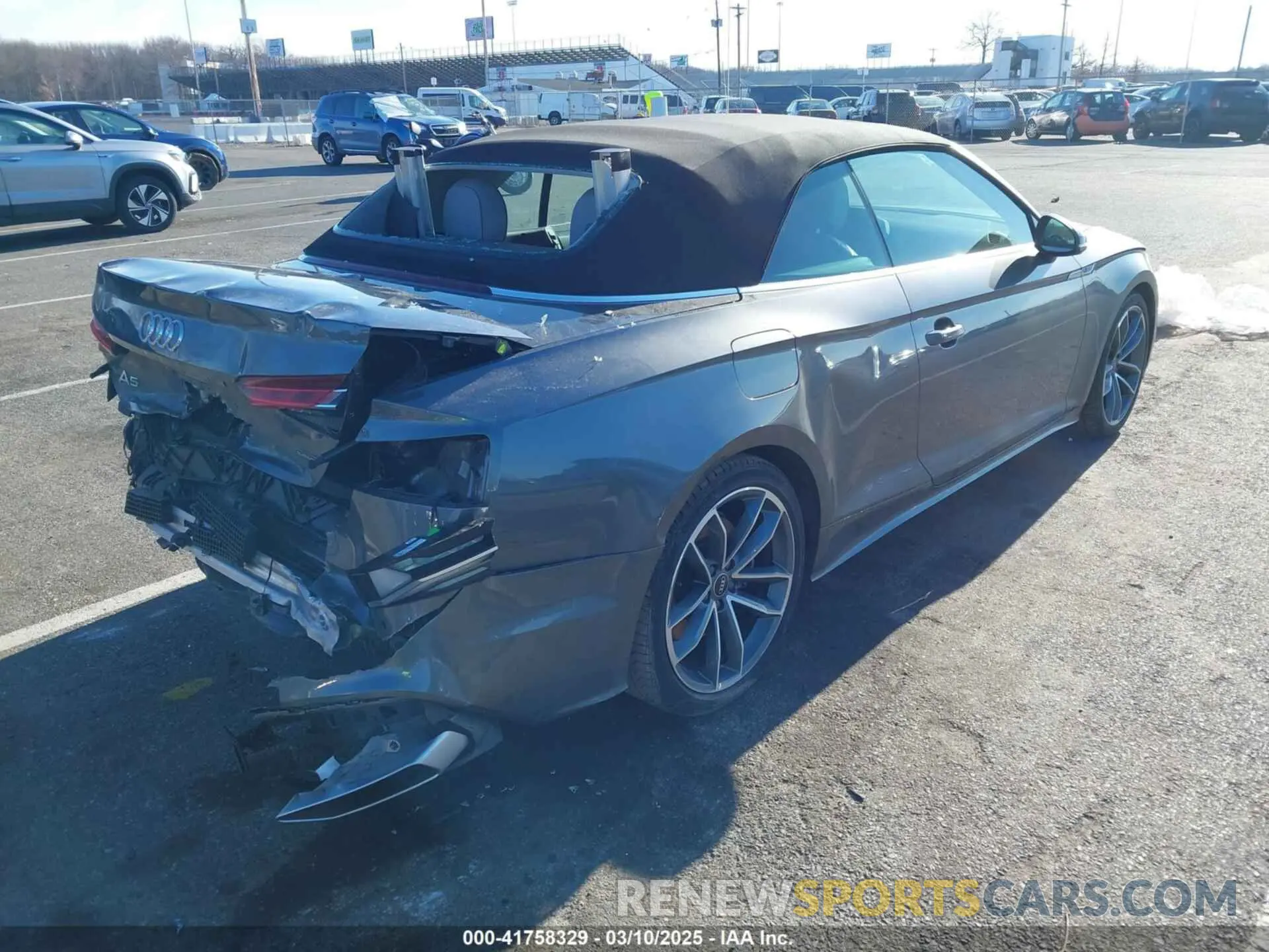 4 Photograph of a damaged car WAU4AGF52RN000492 AUDI A5 CABRIOLET 2024