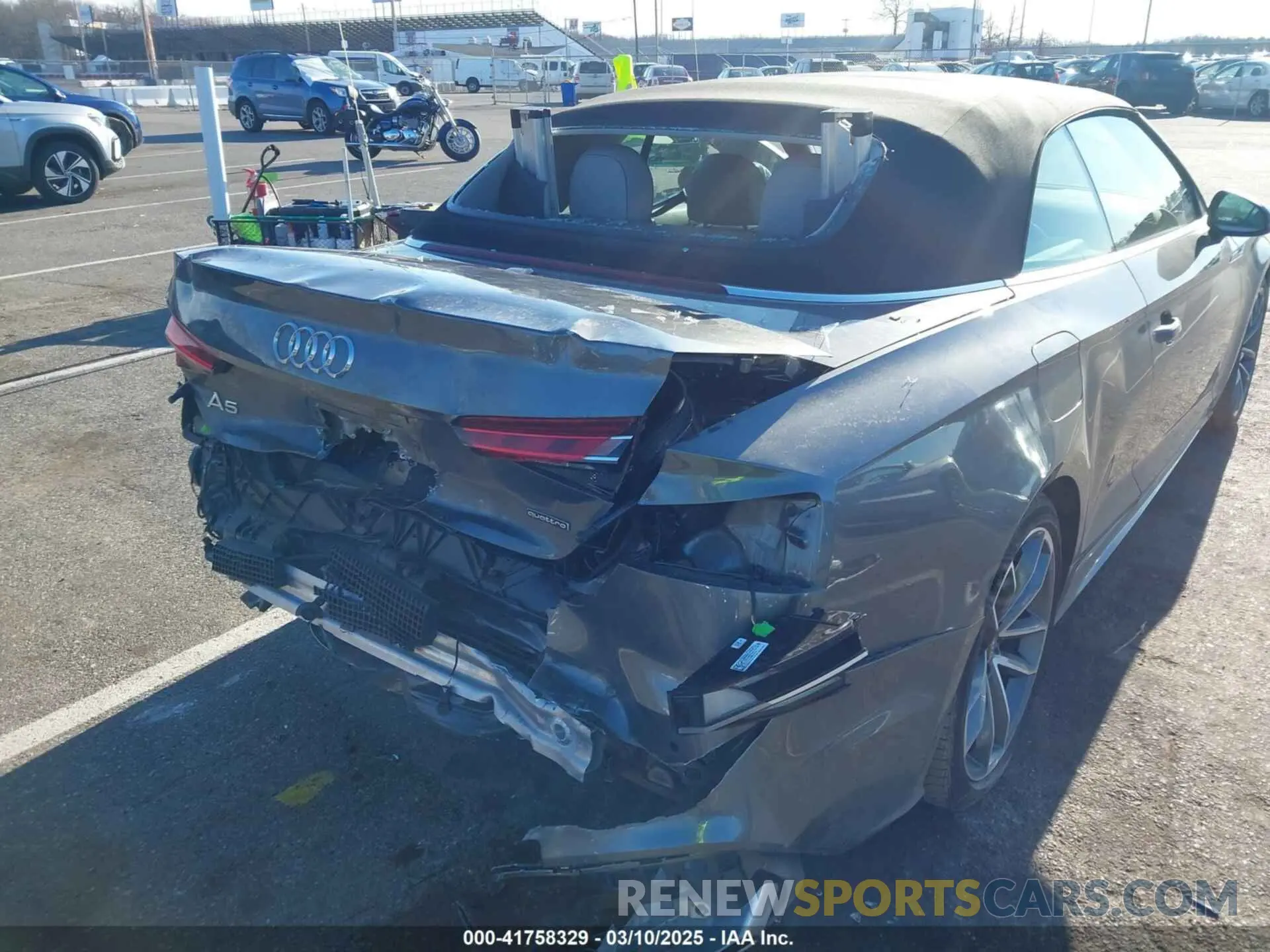 6 Photograph of a damaged car WAU4AGF52RN000492 AUDI A5 CABRIOLET 2024