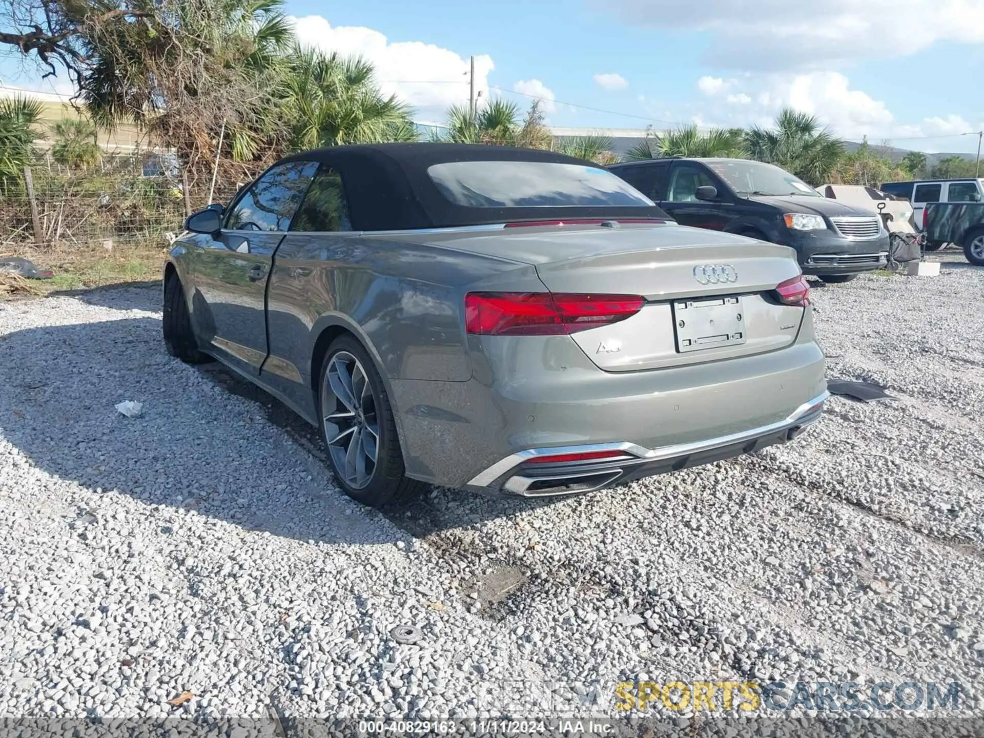 3 Photograph of a damaged car WAU4AGF54RN003703 AUDI A5 CABRIOLET 2024