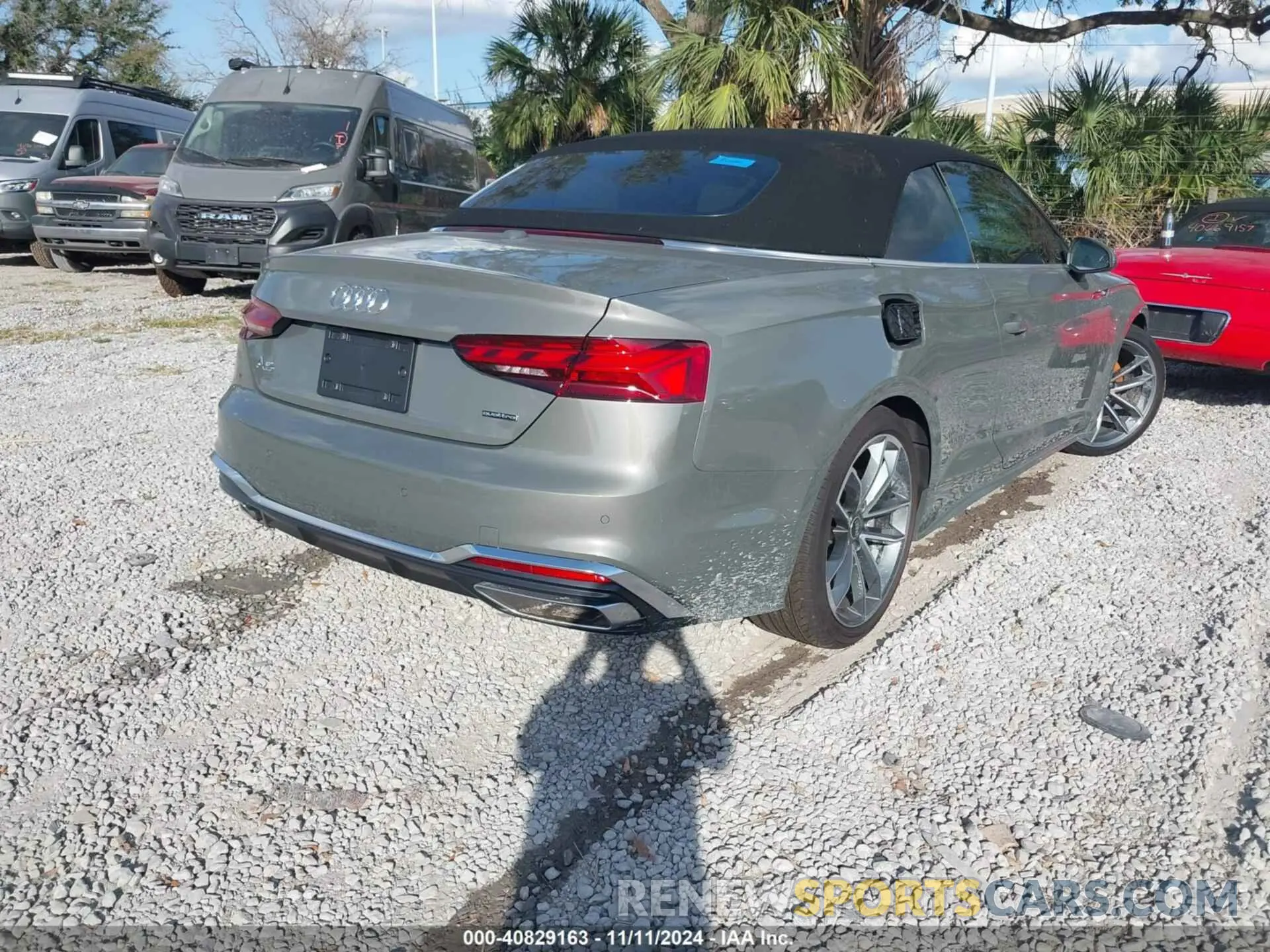 4 Photograph of a damaged car WAU4AGF54RN003703 AUDI A5 CABRIOLET 2024