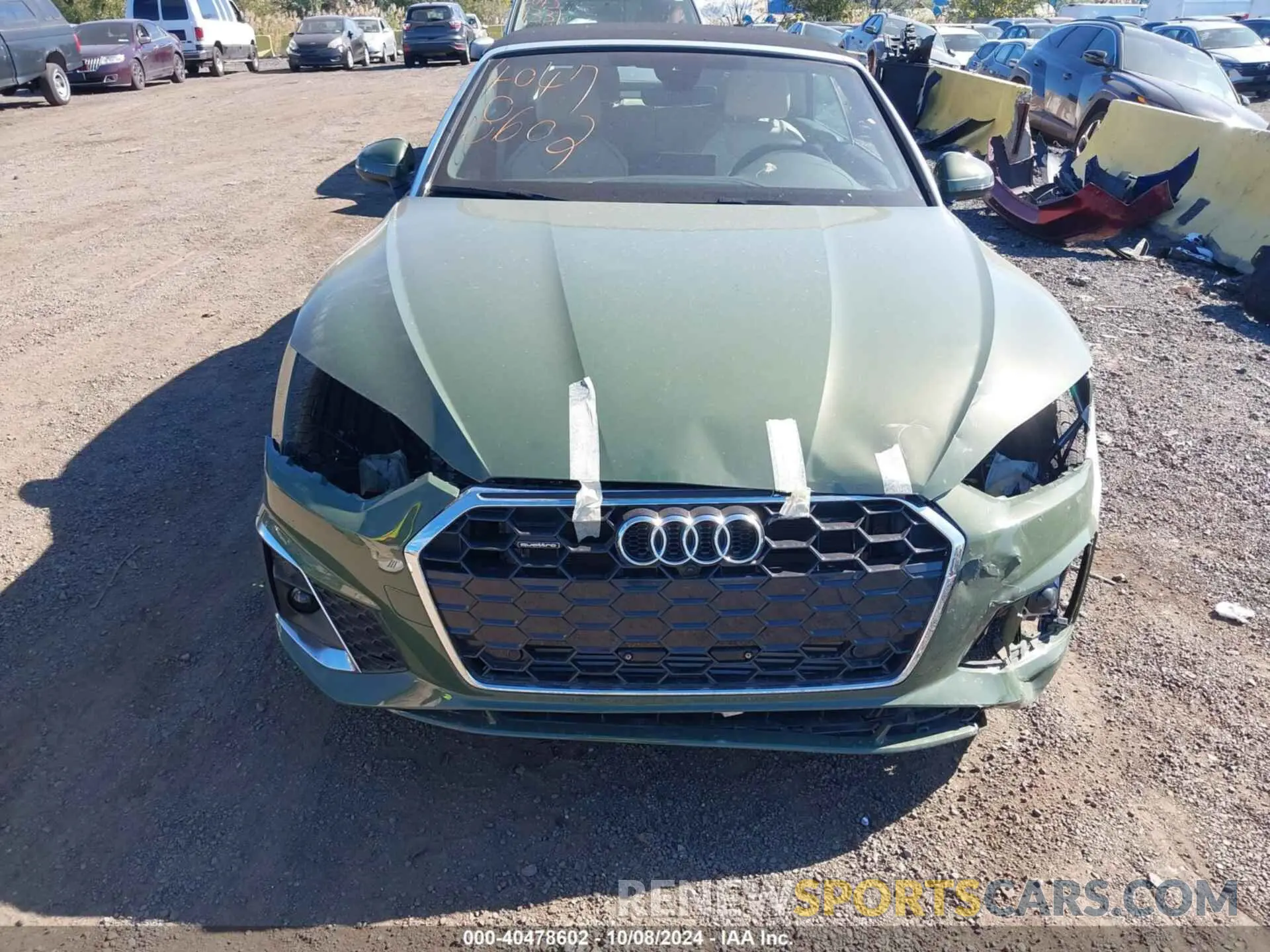 21 Photograph of a damaged car WAU4AGF5XRN009067 AUDI A5 CABRIOLET 2024