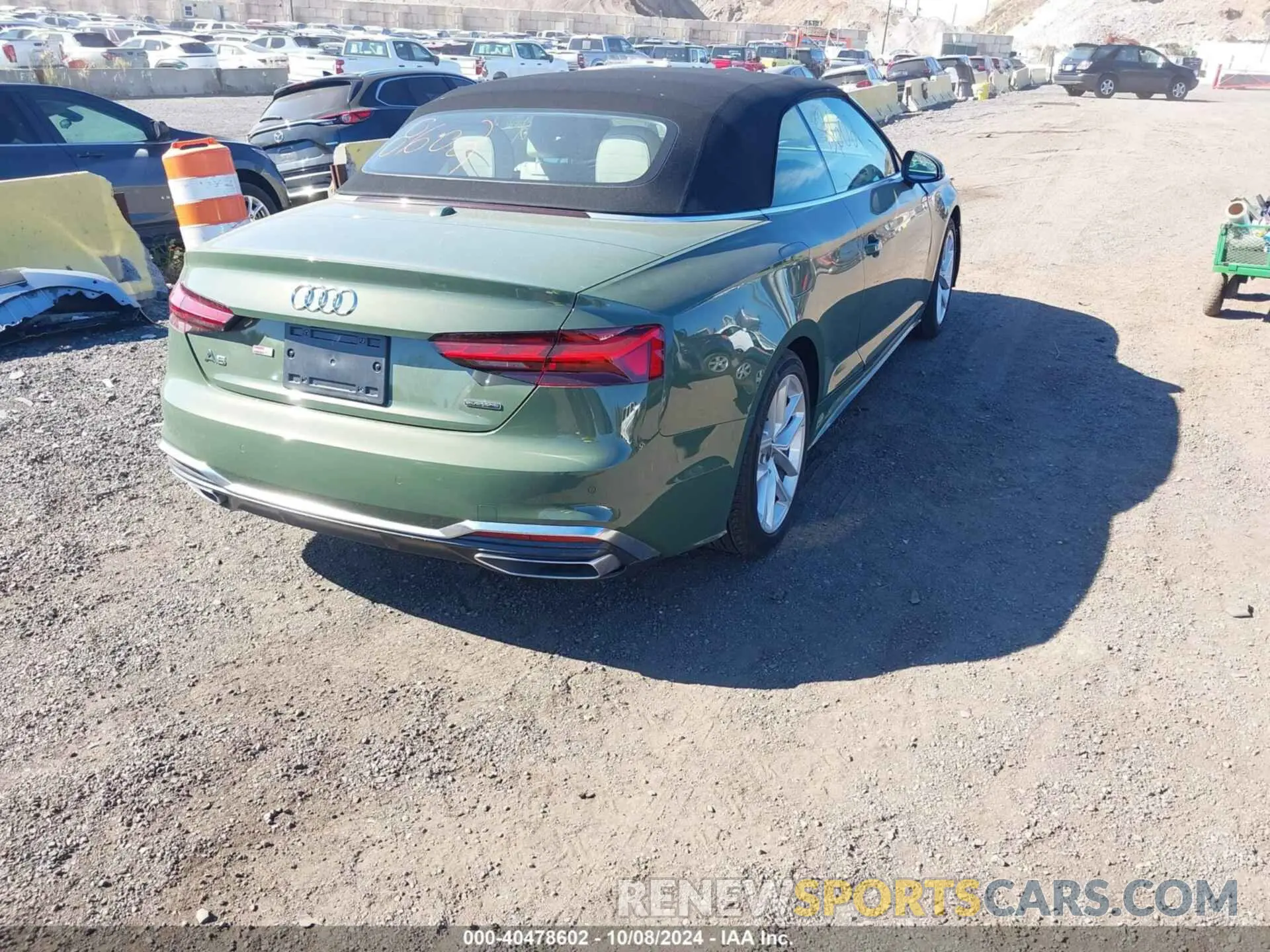 4 Photograph of a damaged car WAU4AGF5XRN009067 AUDI A5 CABRIOLET 2024