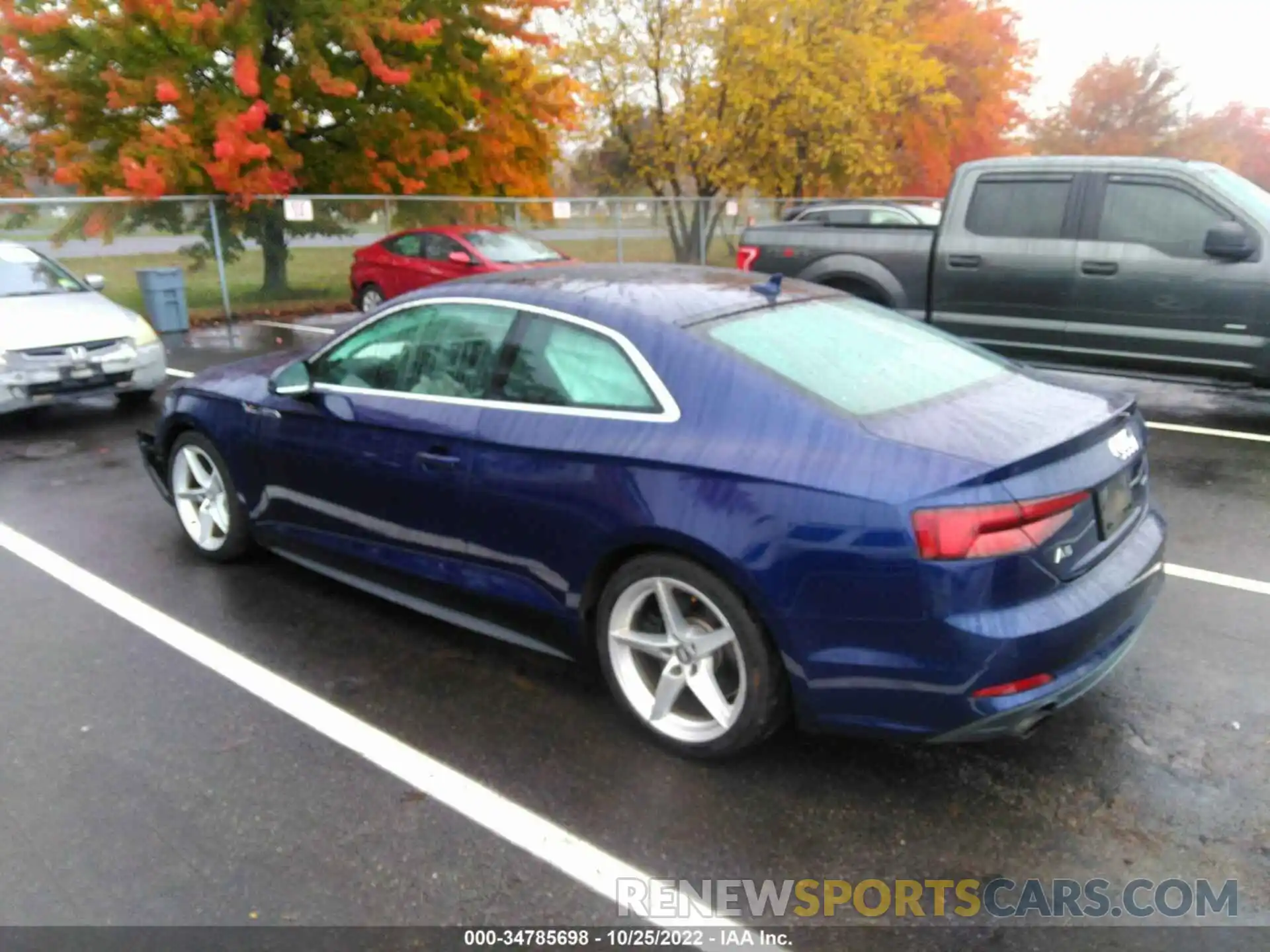 3 Photograph of a damaged car WAUTNAF52KA006738 AUDI A5 COUPE 2019