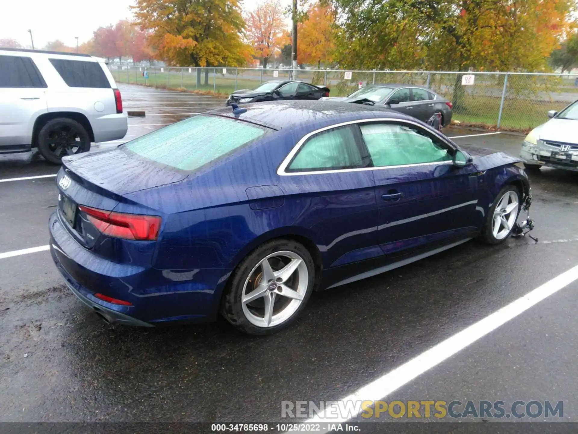 4 Photograph of a damaged car WAUTNAF52KA006738 AUDI A5 COUPE 2019