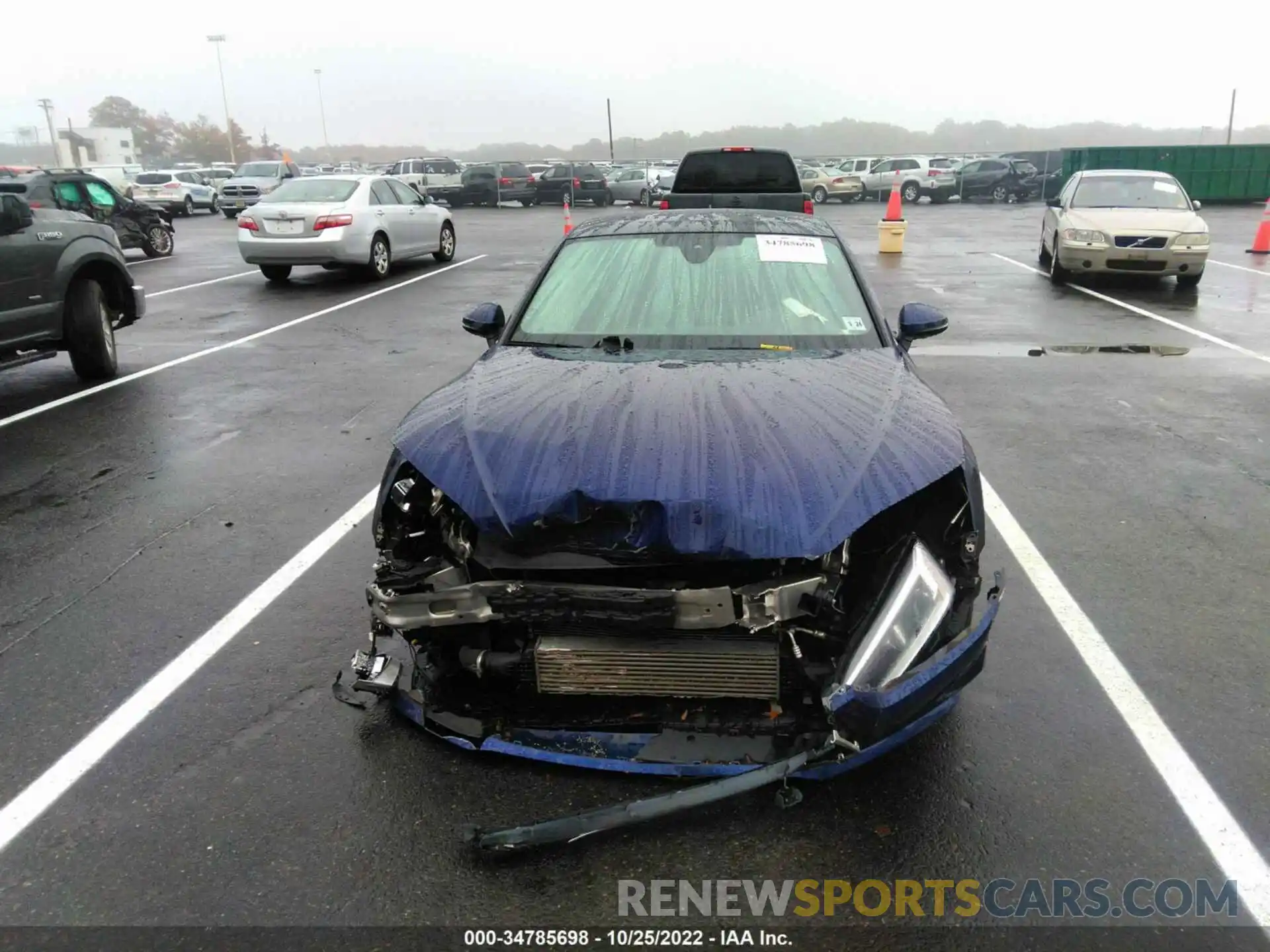 6 Photograph of a damaged car WAUTNAF52KA006738 AUDI A5 COUPE 2019