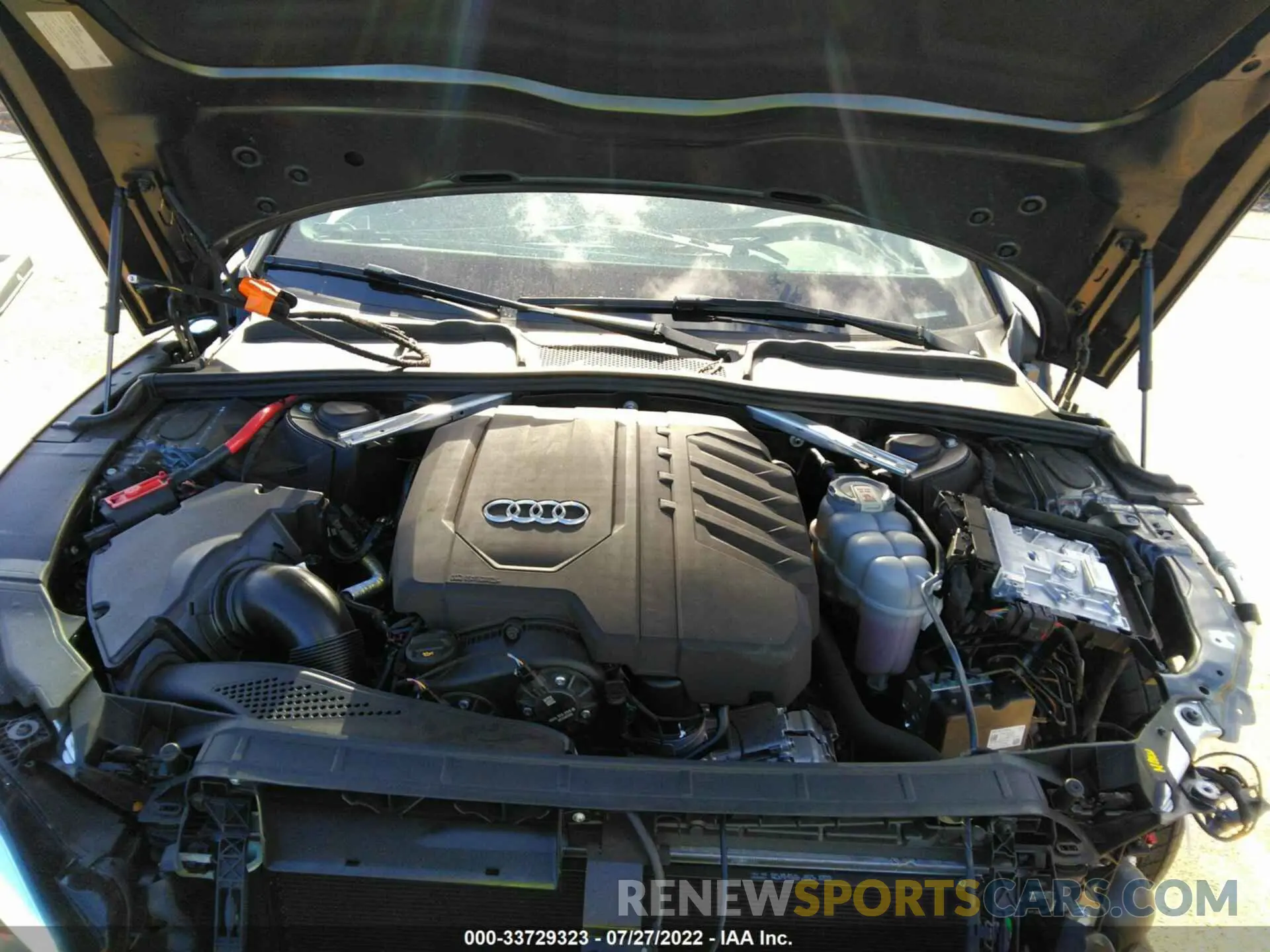 10 Photograph of a damaged car WAUTAAF52MA019049 AUDI A5 COUPE 2021