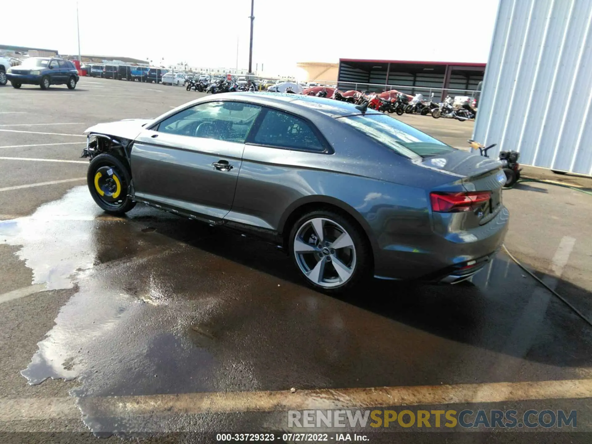 3 Photograph of a damaged car WAUTAAF52MA019049 AUDI A5 COUPE 2021