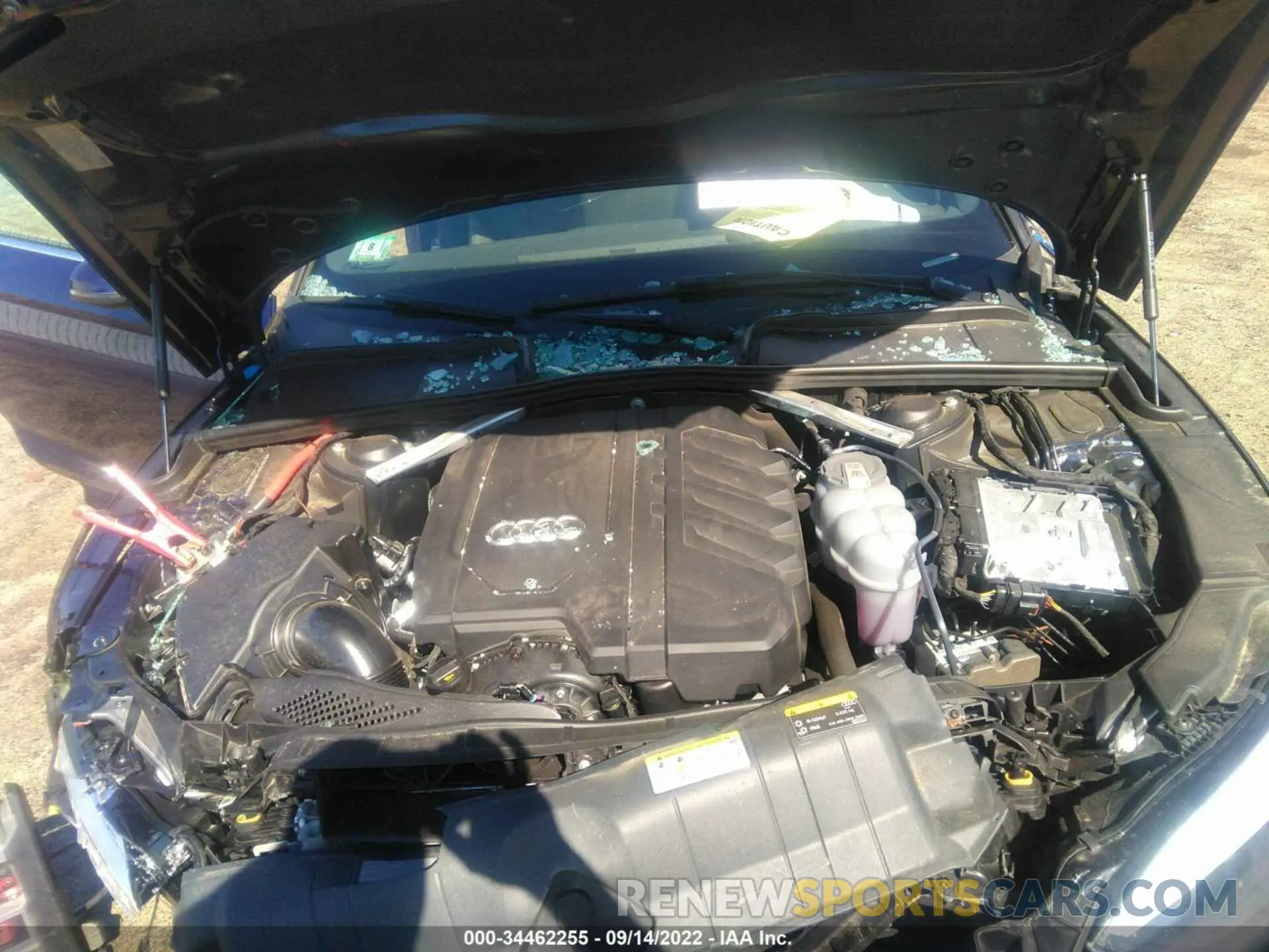 10 Photograph of a damaged car WAUTAAF58MA058065 AUDI A5 COUPE 2021