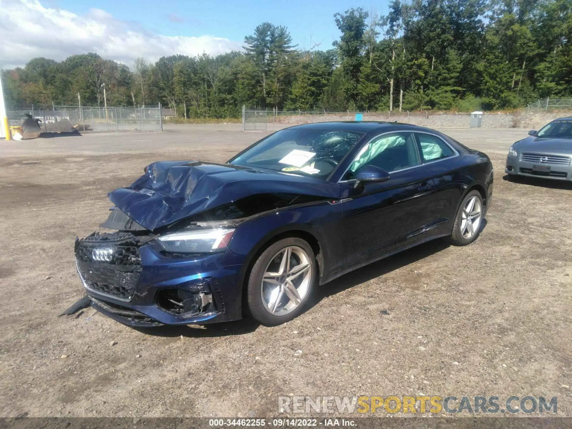 2 Photograph of a damaged car WAUTAAF58MA058065 AUDI A5 COUPE 2021