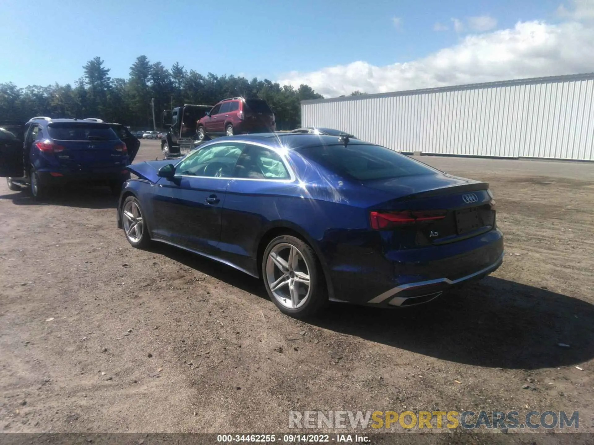 3 Photograph of a damaged car WAUTAAF58MA058065 AUDI A5 COUPE 2021