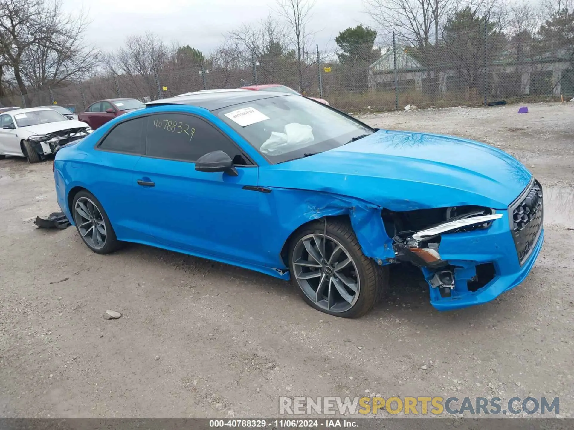 1 Photograph of a damaged car WAUTAAF57NA016973 AUDI A5 COUPE 2022