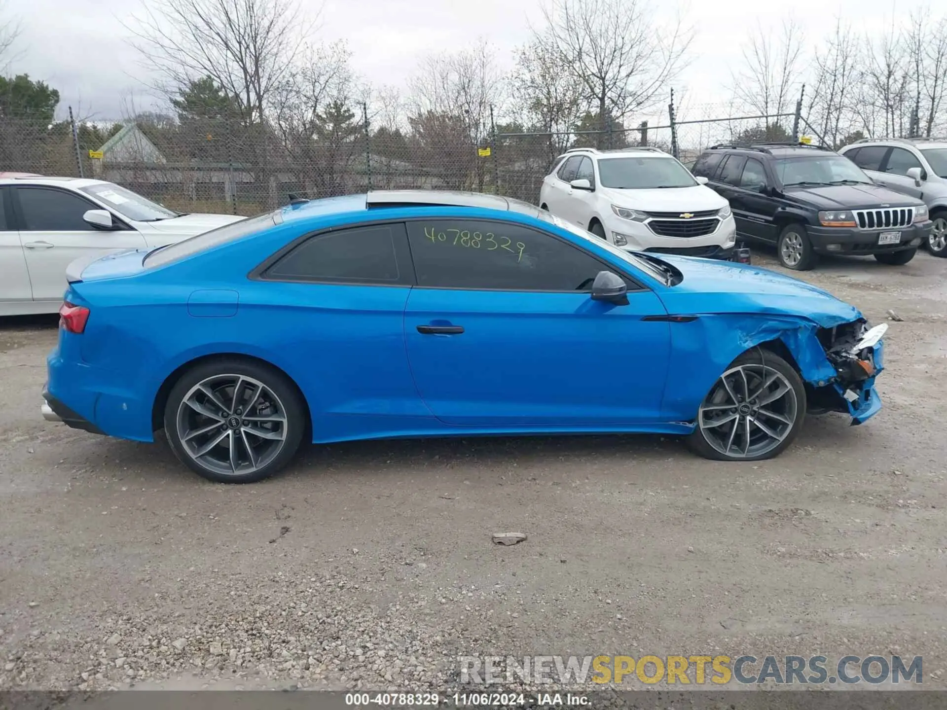 13 Photograph of a damaged car WAUTAAF57NA016973 AUDI A5 COUPE 2022