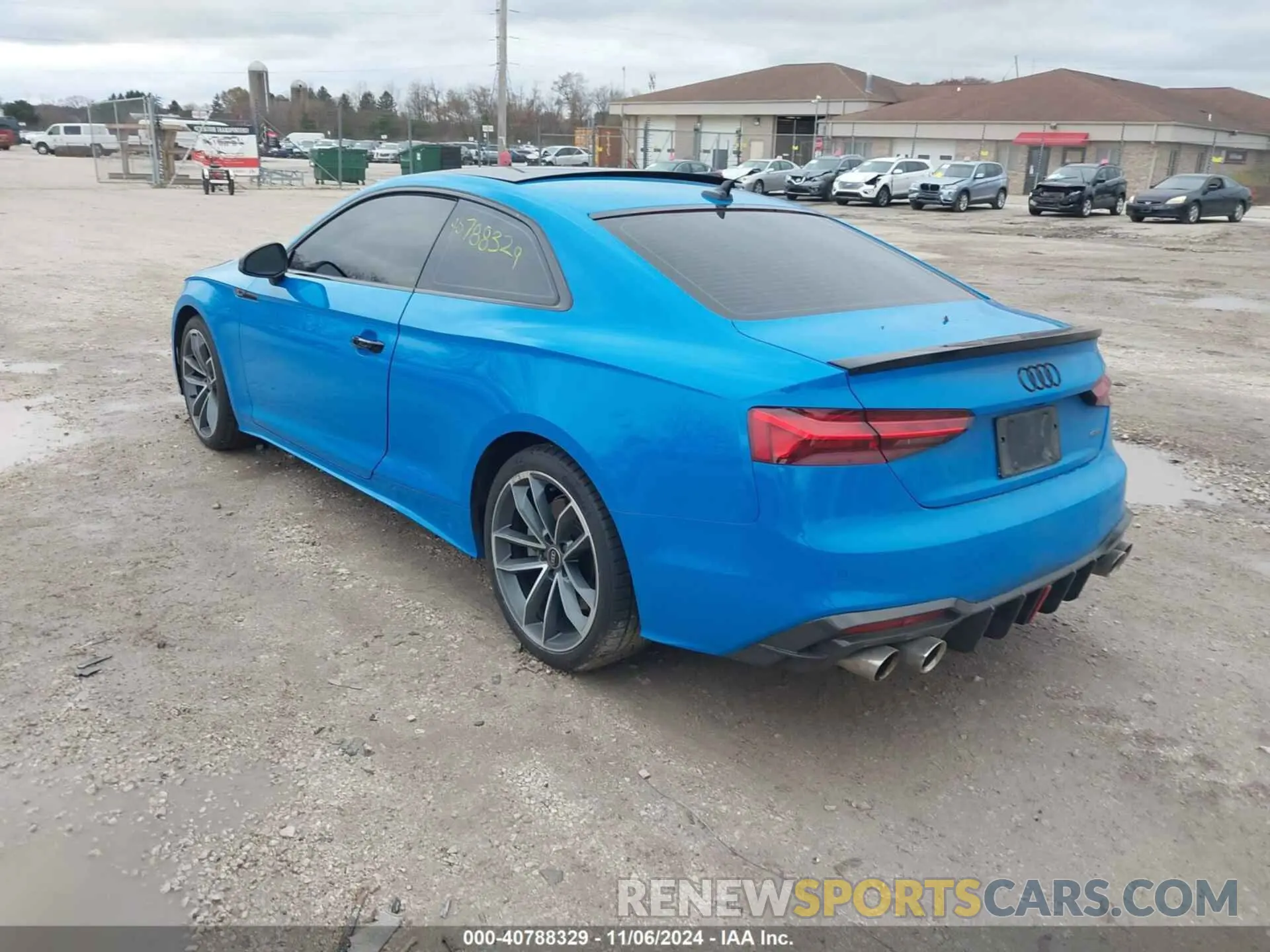 3 Photograph of a damaged car WAUTAAF57NA016973 AUDI A5 COUPE 2022