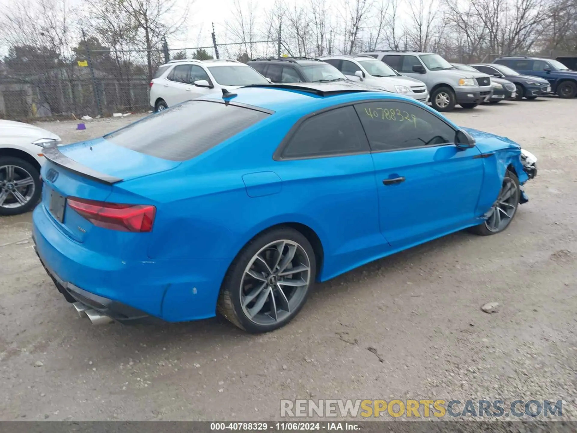 4 Photograph of a damaged car WAUTAAF57NA016973 AUDI A5 COUPE 2022