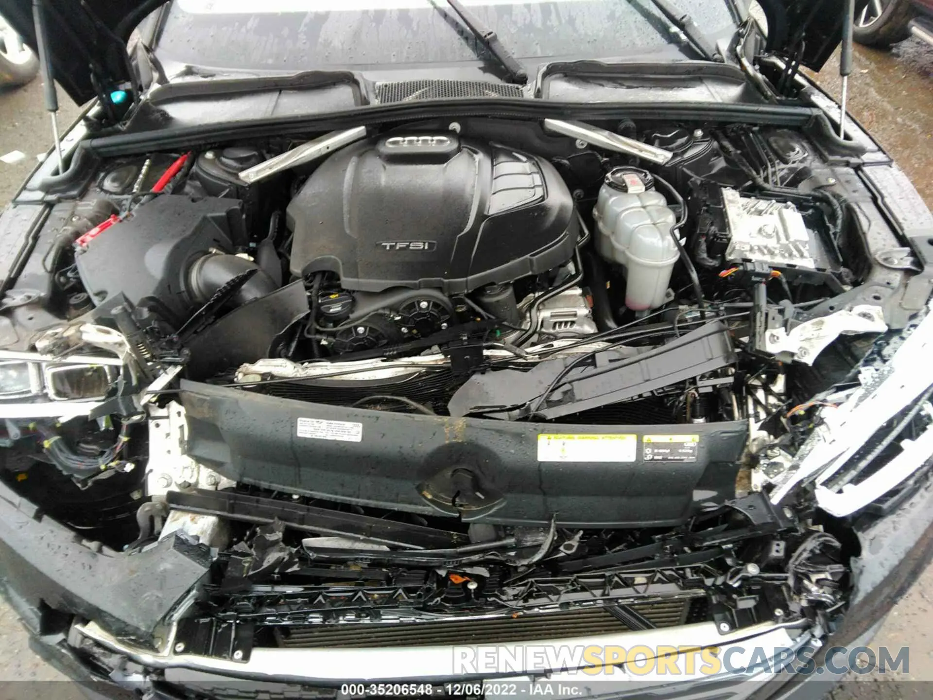 10 Photograph of a damaged car WAUENCF50KA023364 AUDI A5 SPORTBACK 2019