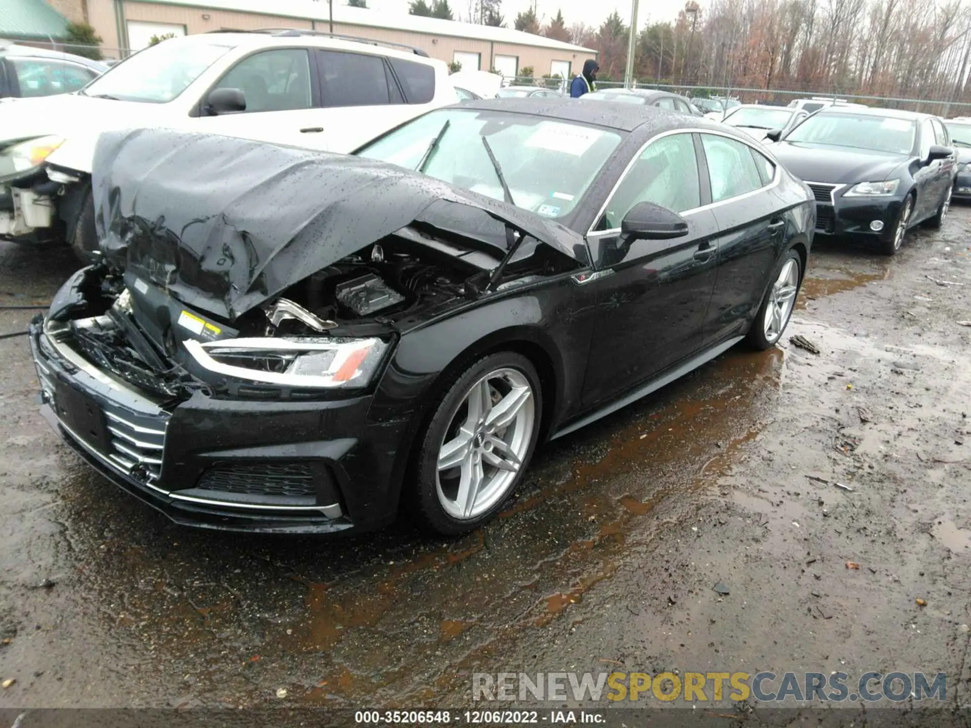2 Photograph of a damaged car WAUENCF50KA023364 AUDI A5 SPORTBACK 2019