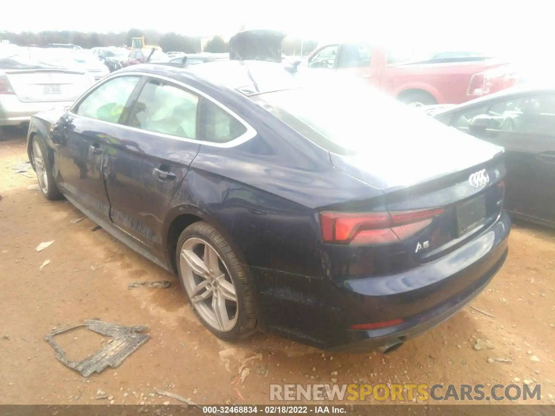 3 Photograph of a damaged car WAUENCF5XKA069574 AUDI A5 SPORTBACK 2019