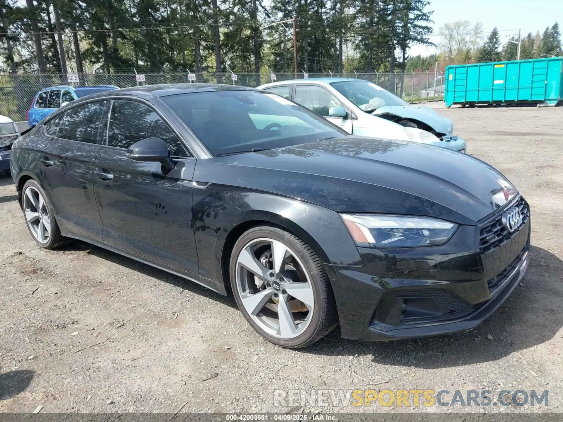 1 Photograph of a damaged car WAUBNCF50LA004494 AUDI A5 SPORTBACK 2020