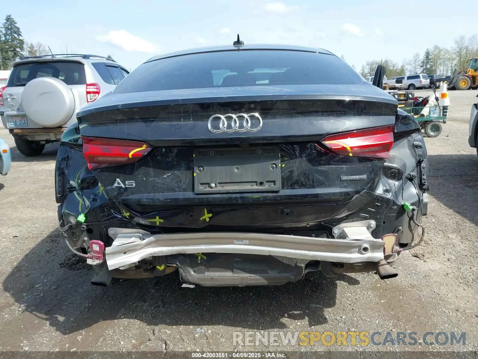 17 Photograph of a damaged car WAUBNCF50LA004494 AUDI A5 SPORTBACK 2020