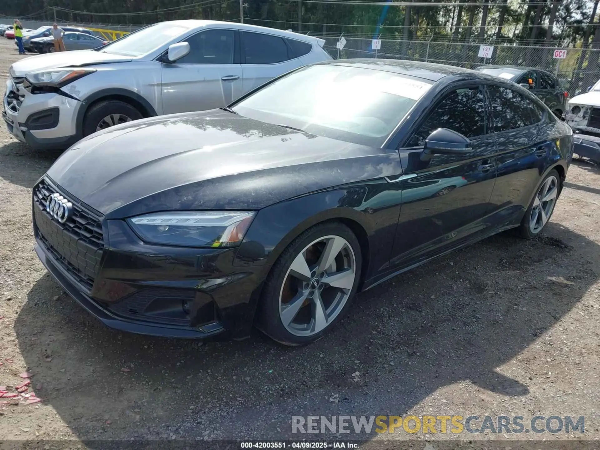 2 Photograph of a damaged car WAUBNCF50LA004494 AUDI A5 SPORTBACK 2020