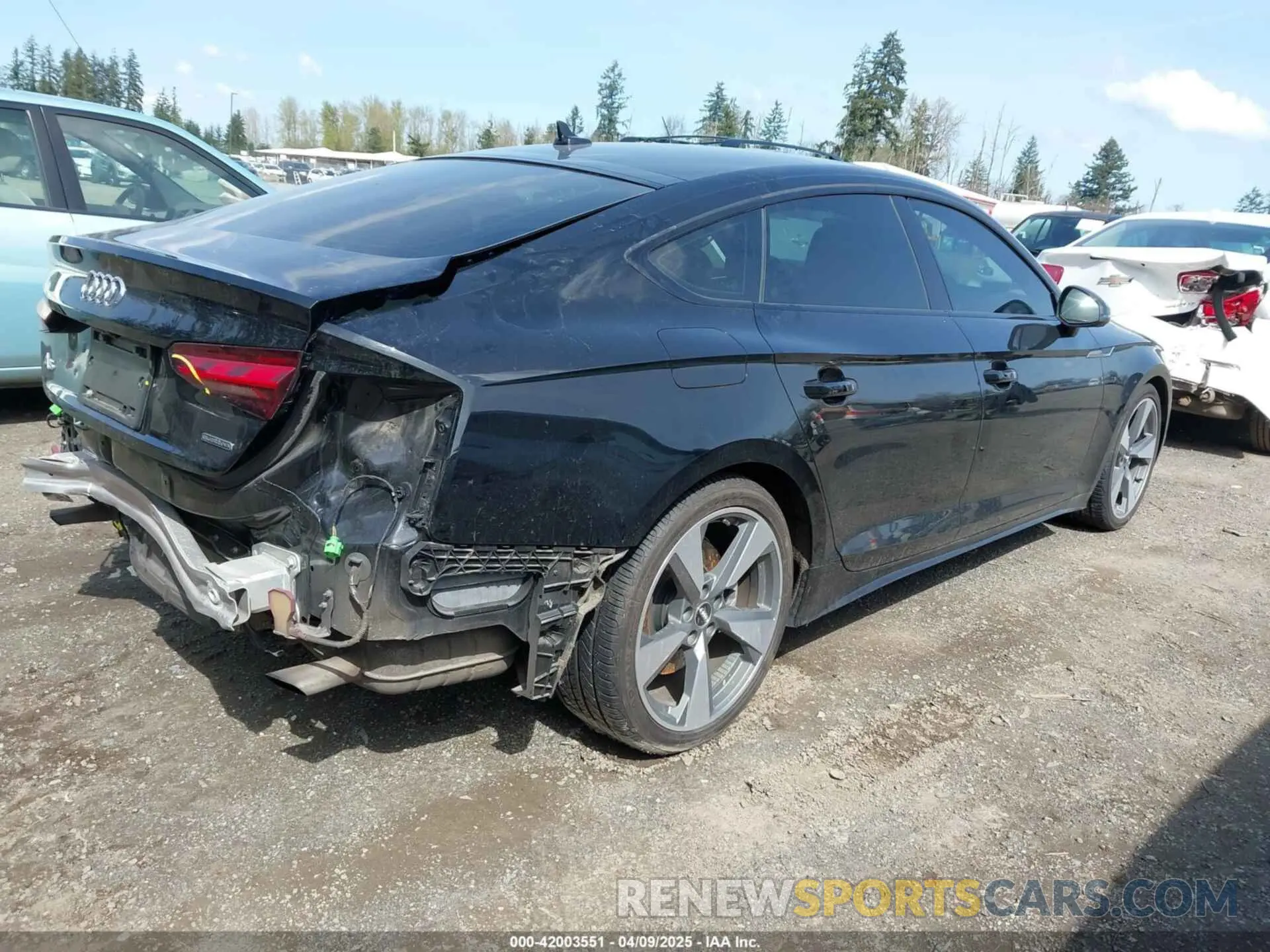 4 Photograph of a damaged car WAUBNCF50LA004494 AUDI A5 SPORTBACK 2020