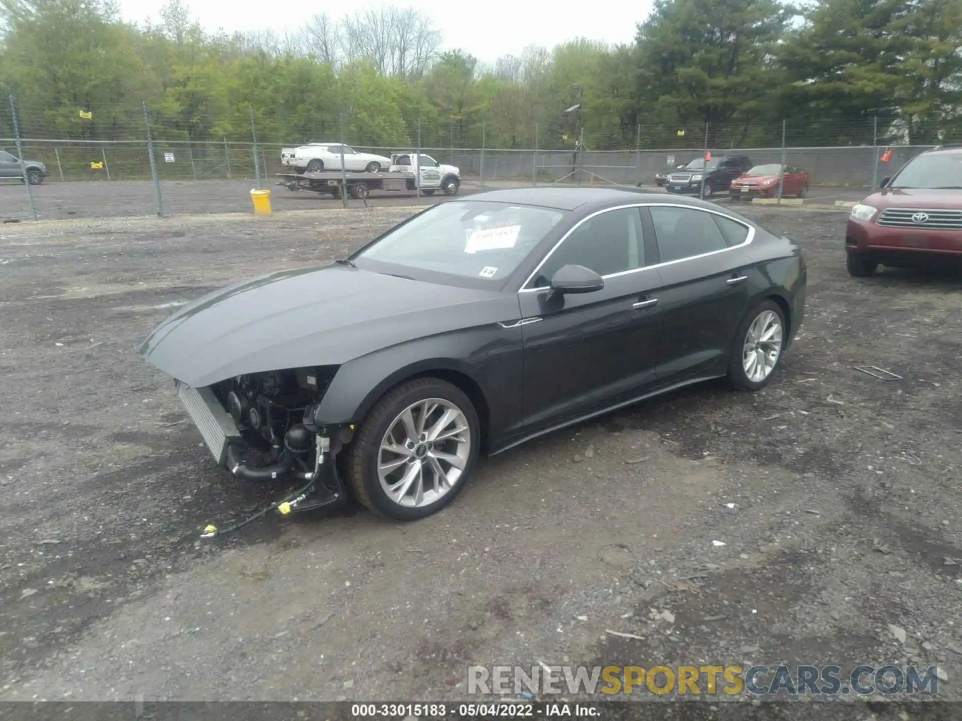 2 Photograph of a damaged car WAUABCF52MA062970 AUDI A5 SPORTBACK 2021