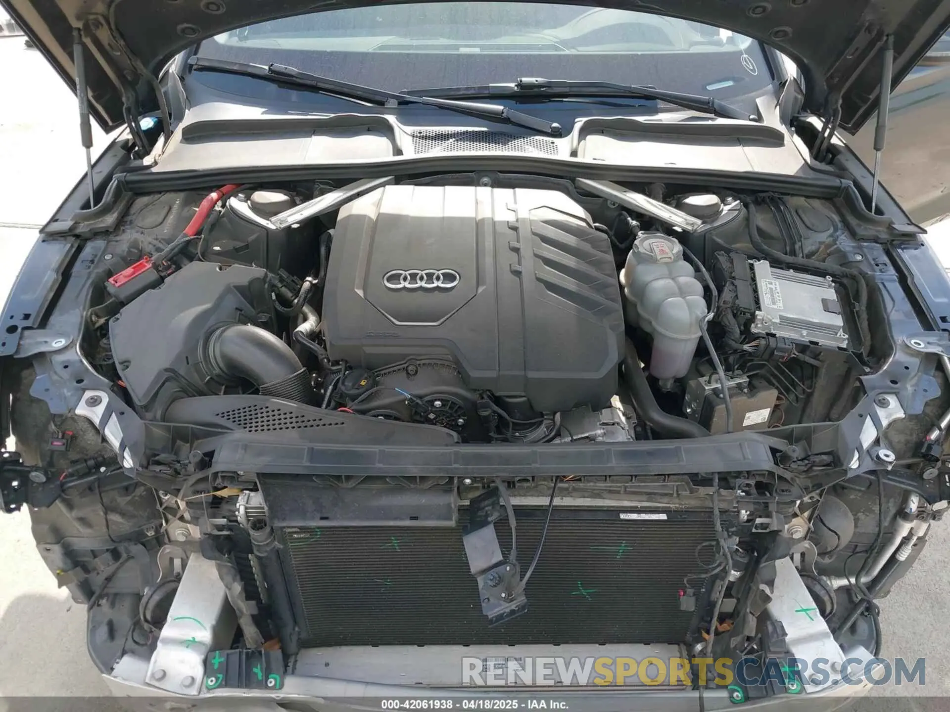 10 Photograph of a damaged car WAUCBCF57MA062410 AUDI A5 SPORTBACK 2021
