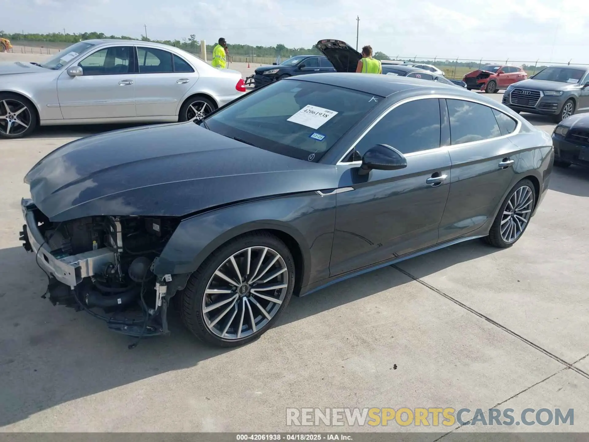2 Photograph of a damaged car WAUCBCF57MA062410 AUDI A5 SPORTBACK 2021