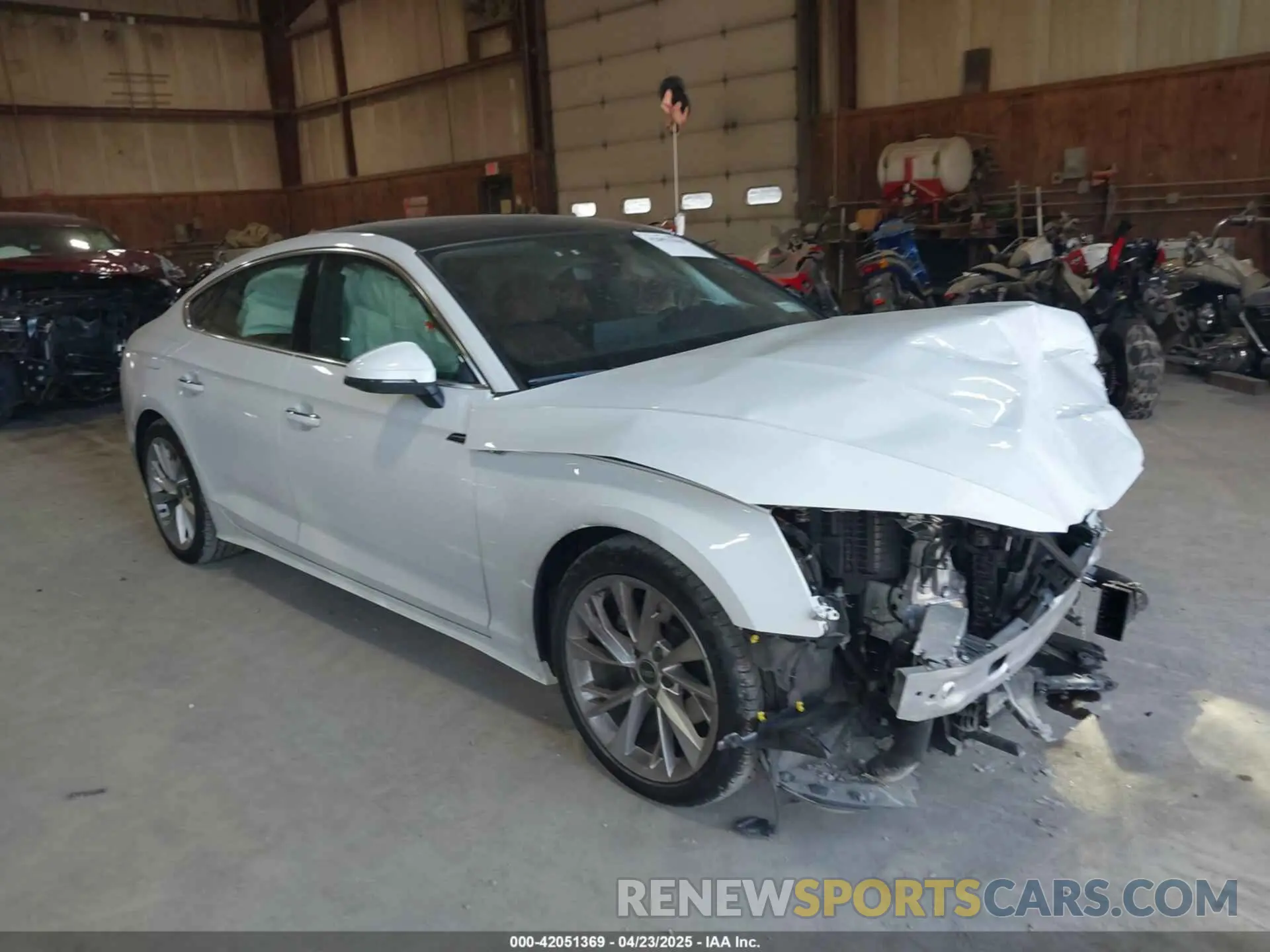 1 Photograph of a damaged car WAUCBCF57MA062469 AUDI A5 SPORTBACK 2021