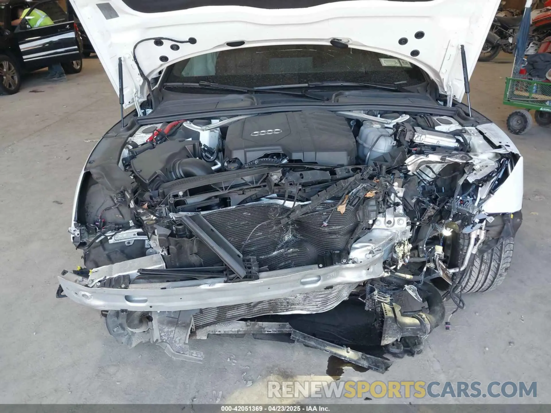 6 Photograph of a damaged car WAUCBCF57MA062469 AUDI A5 SPORTBACK 2021