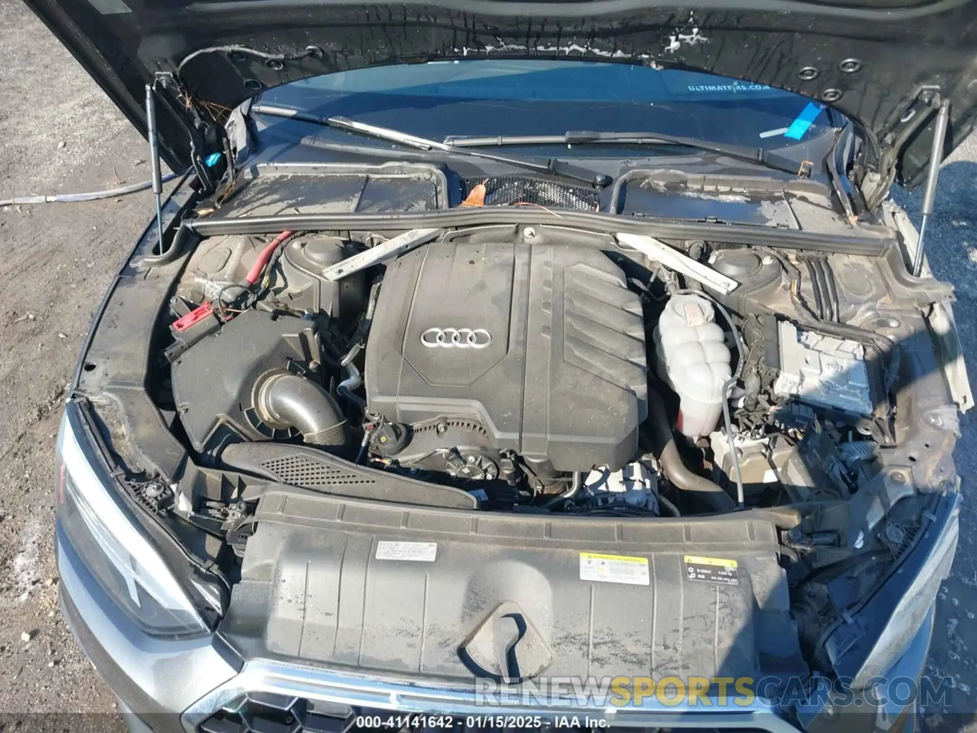 10 Photograph of a damaged car WAUDACF52MA012182 AUDI A5 SPORTBACK 2021