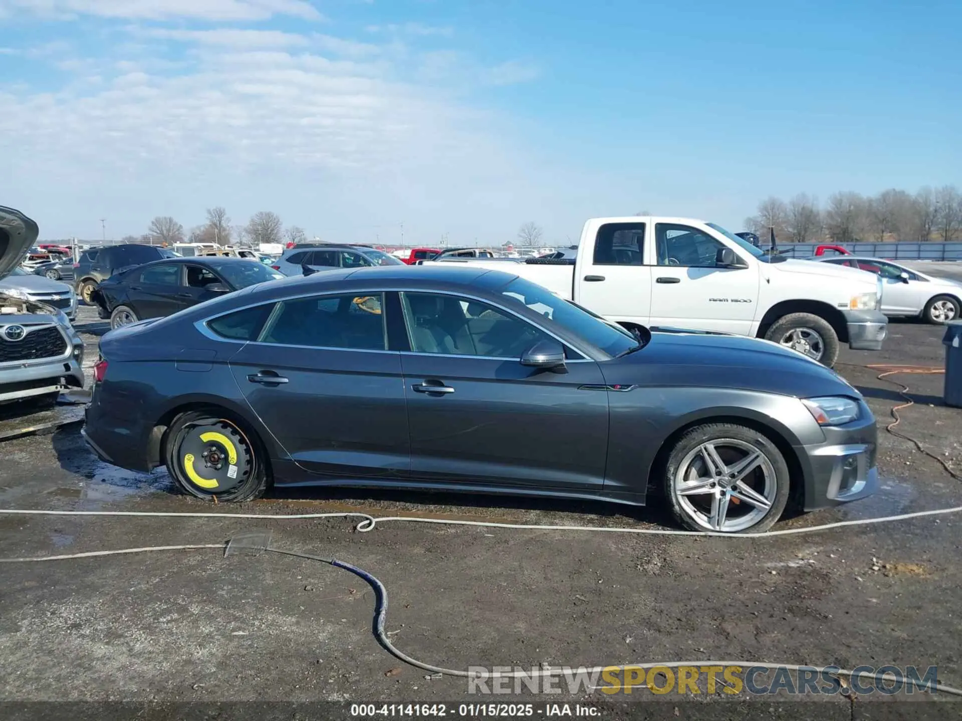 13 Photograph of a damaged car WAUDACF52MA012182 AUDI A5 SPORTBACK 2021