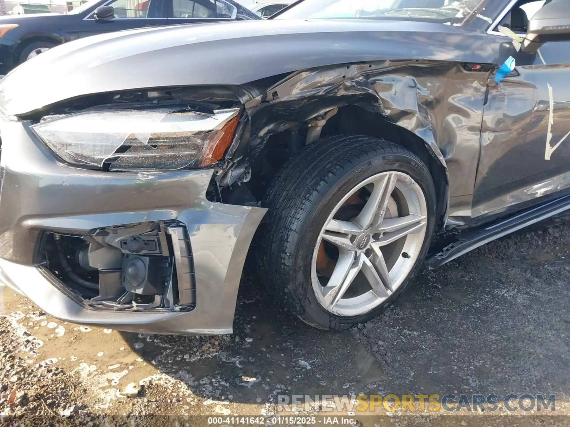 6 Photograph of a damaged car WAUDACF52MA012182 AUDI A5 SPORTBACK 2021