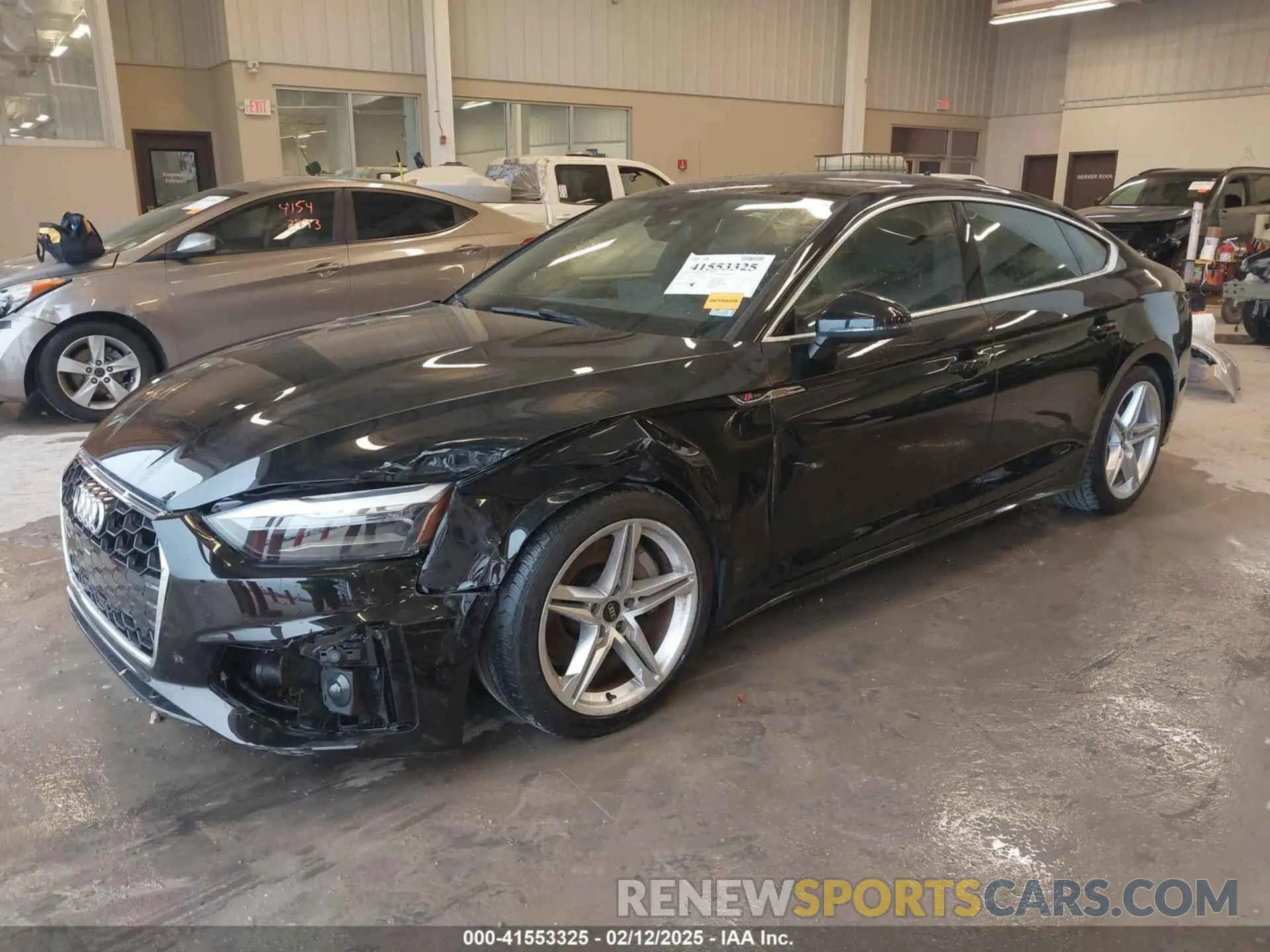 2 Photograph of a damaged car WAUDACF52MA030374 AUDI A5 SPORTBACK 2021