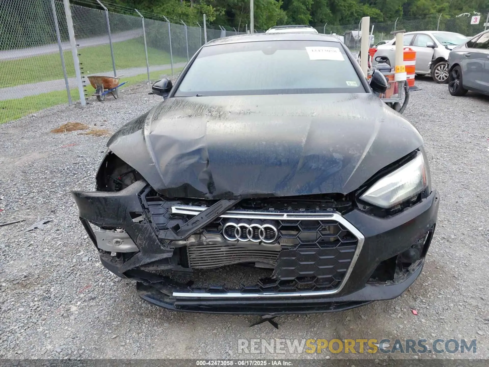 12 Photograph of a damaged car WAUDACF53MA059334 AUDI A5 SPORTBACK 2021