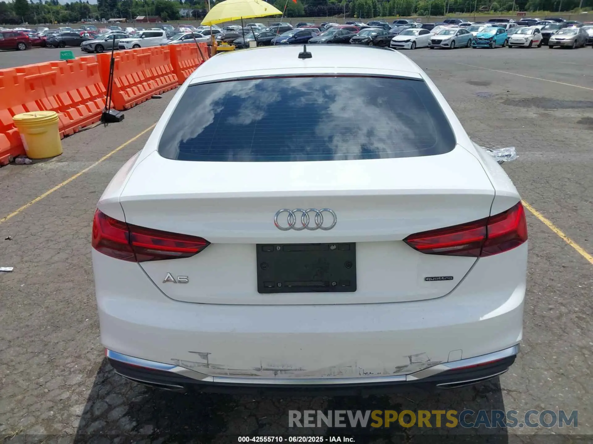 17 Photograph of a damaged car WAUDACF55MA020955 AUDI A5 SPORTBACK 2021