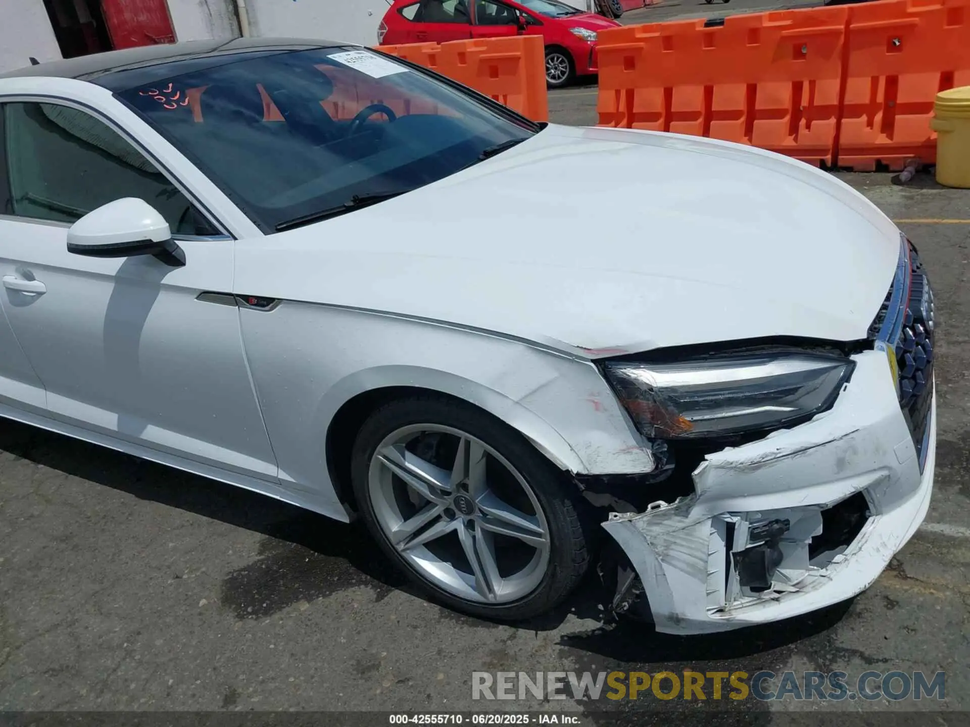 6 Photograph of a damaged car WAUDACF55MA020955 AUDI A5 SPORTBACK 2021