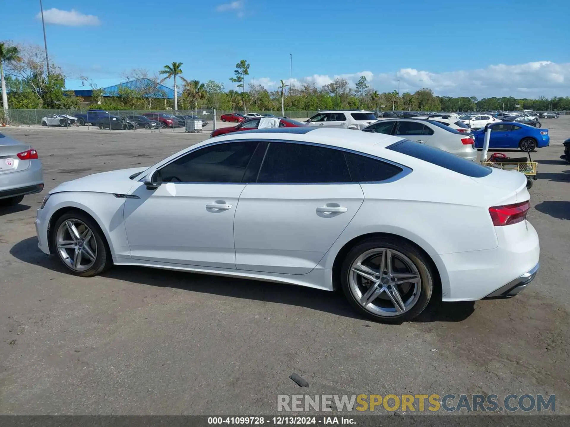 14 Photograph of a damaged car WAUDACF57MA014820 AUDI A5 SPORTBACK 2021