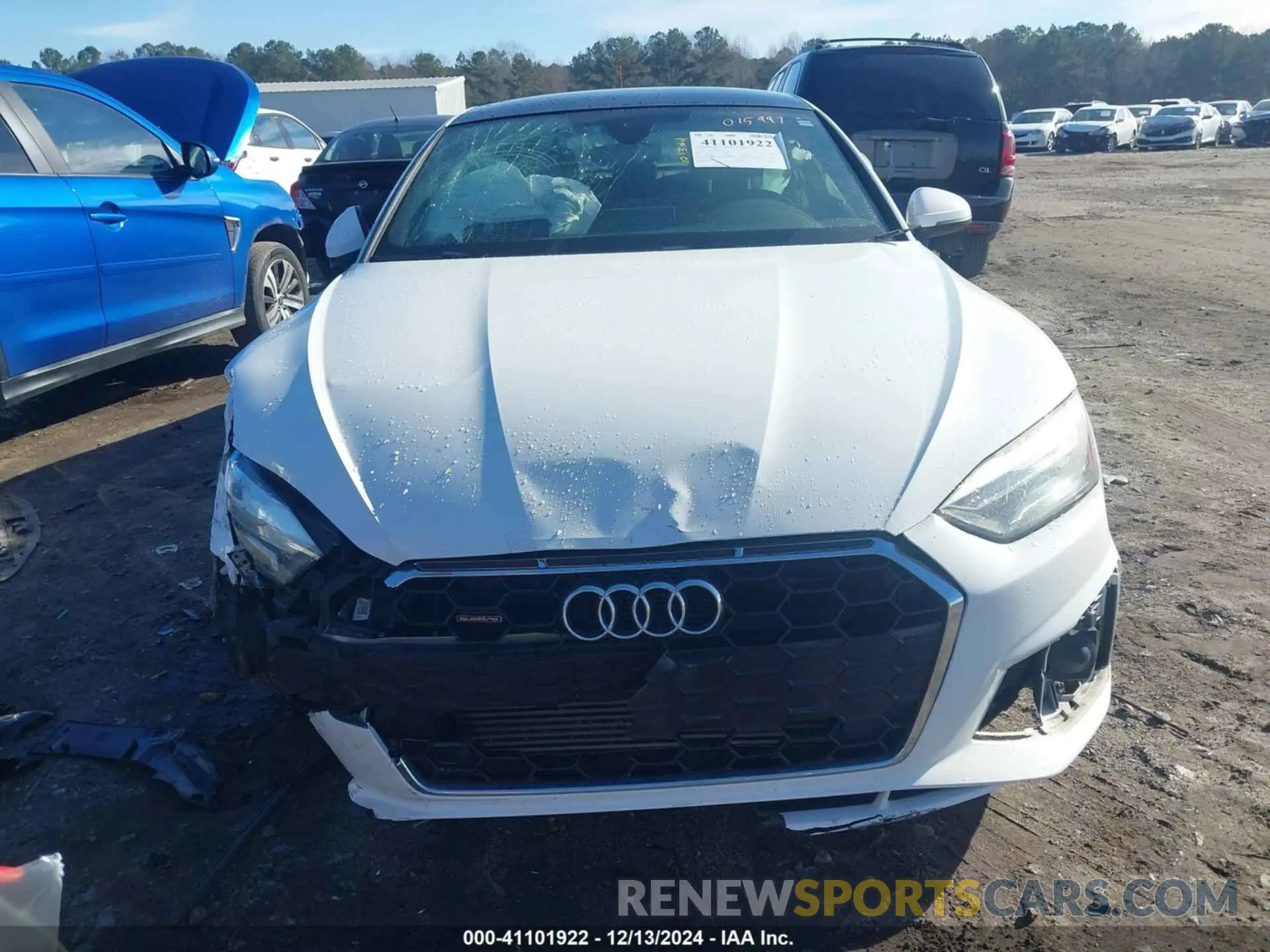 12 Photograph of a damaged car WAUDACF57MA015997 AUDI A5 SPORTBACK 2021